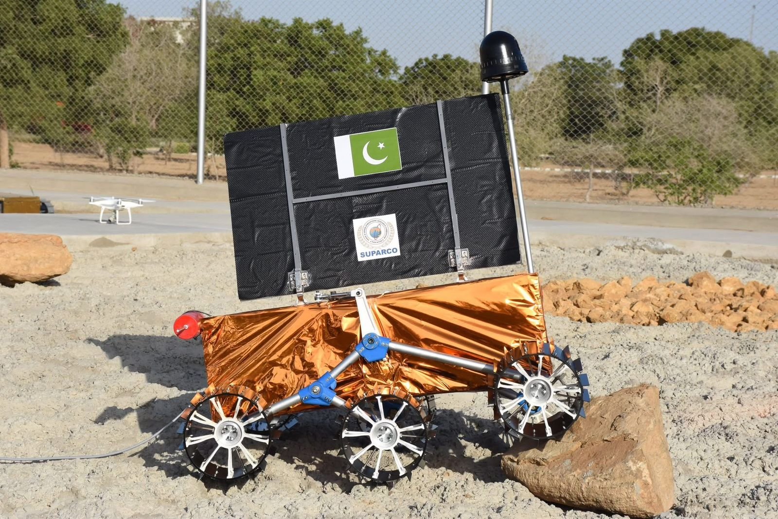 SUPARCO Lunar Rover - Side View